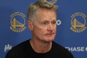 【完整版】科尔:今天是伦德博格的欢迎来到NBA时刻 他被上了一课